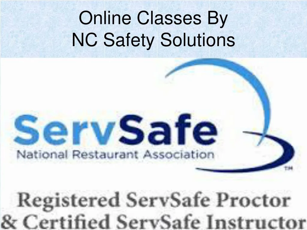 online classes by nc safety solutions