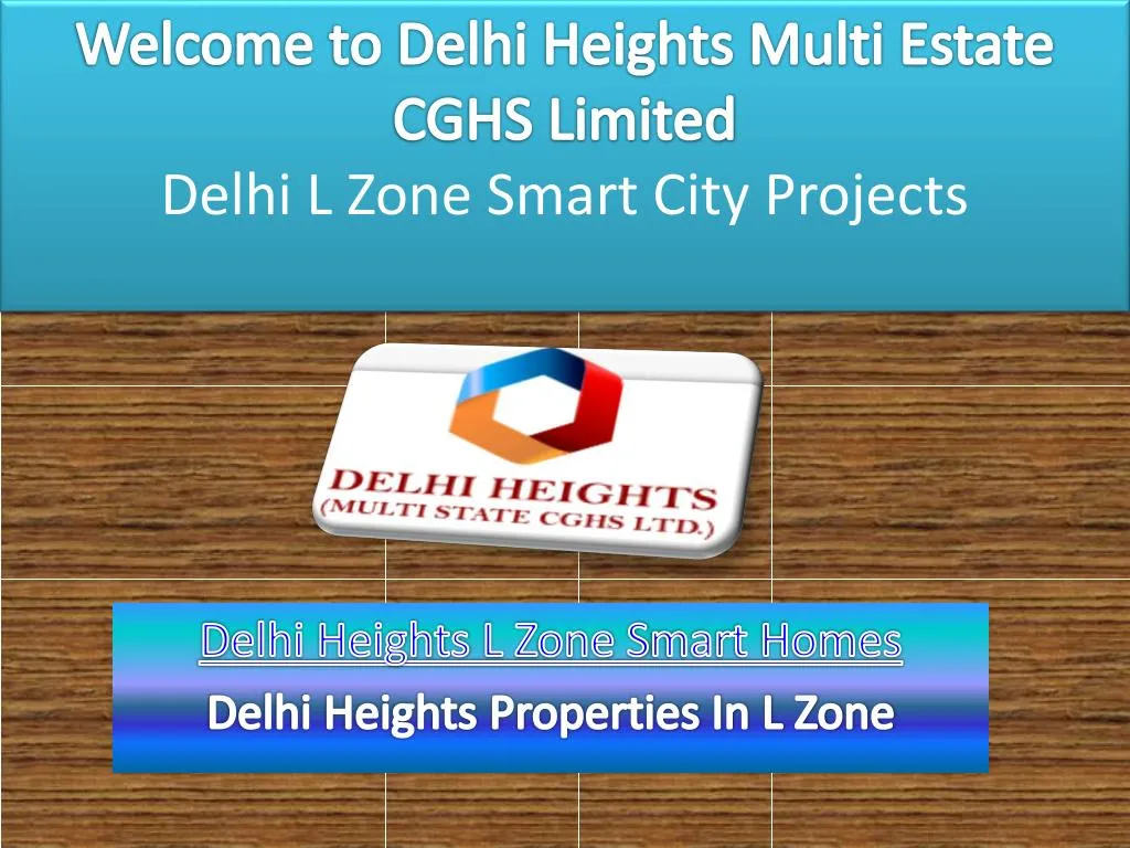 welcome to delhi heights multi estate cghs limited delhi l zone smart city p rojects