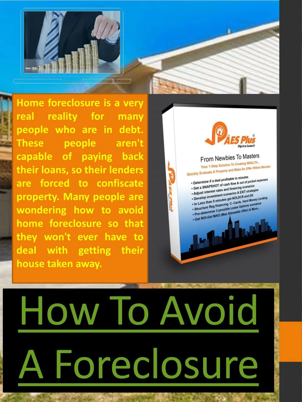 how to avoid a foreclosure