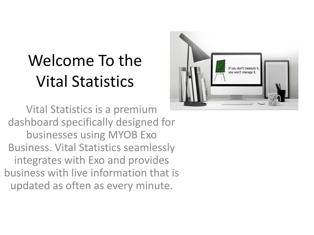 welcome to the vital statistics
