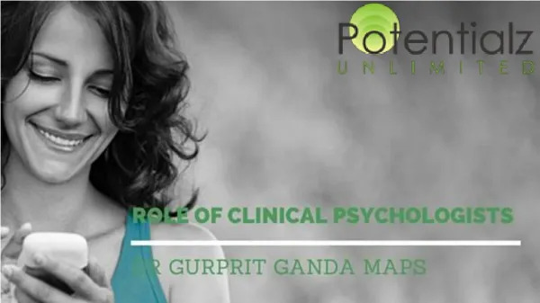 Role of Clinical Psychologists