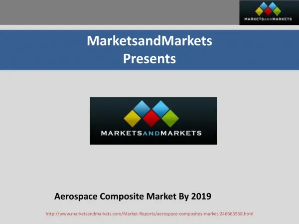 Aerospace Composite Market worth $4,993.1 Million by 2019