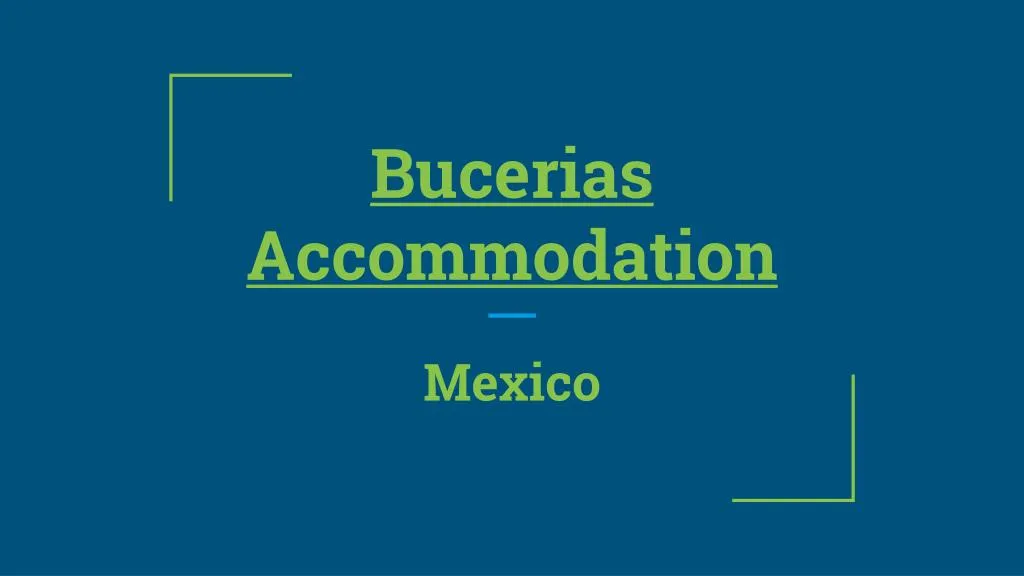 bucerias accommodation