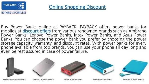 Discount Coupons at PAYBACK