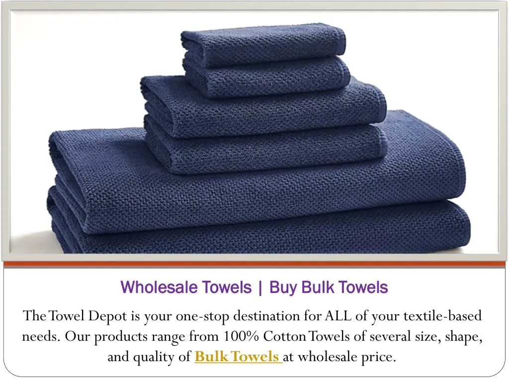 wholesale towels buy bulk towels