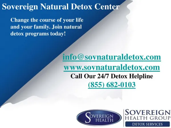 Sovereign Detox Services