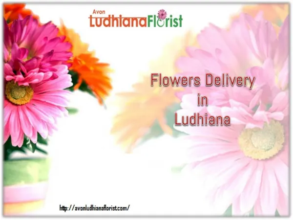 Flowers Delivery in Ludhiana