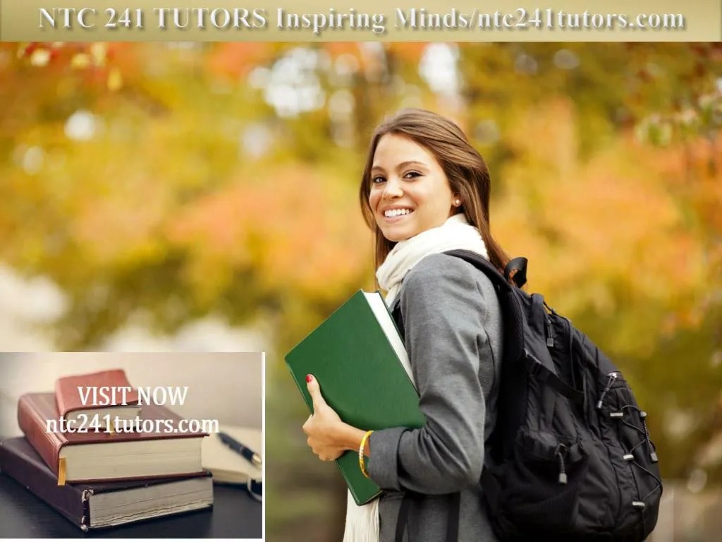 ntc 241 tutors inspiring minds ntc241tutors com