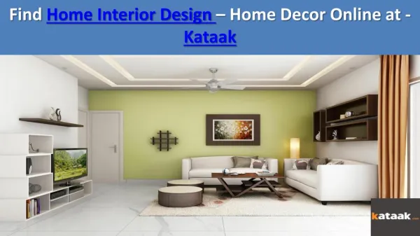Online Interior Designer for Home Decor and Furniture