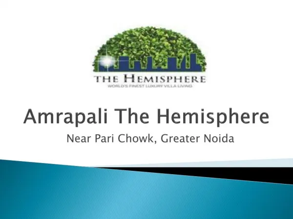 Amrapali Hemisphere Greater Noida – Investors Clinic