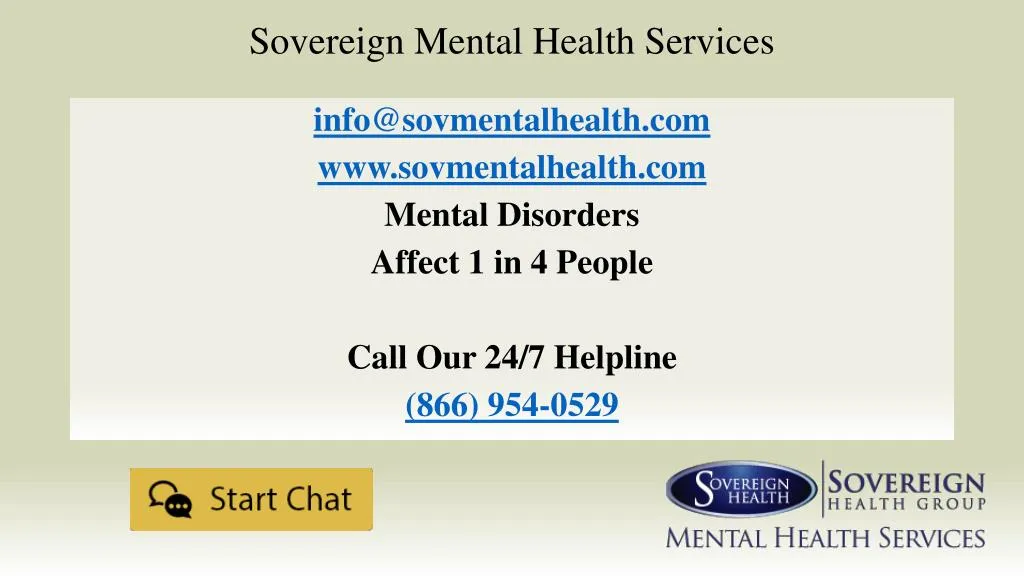 sovereign mental health services