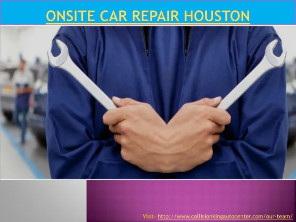 Onsite car repair Houston