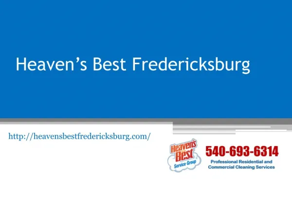 Carpet cleaner Fredericksburg VA - heavensbestfredericksburg.com