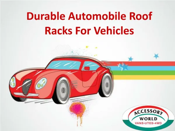 Durable Automobile Roof Racks For Vehicles
