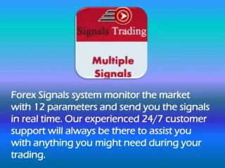 Forex Signals - slide 1