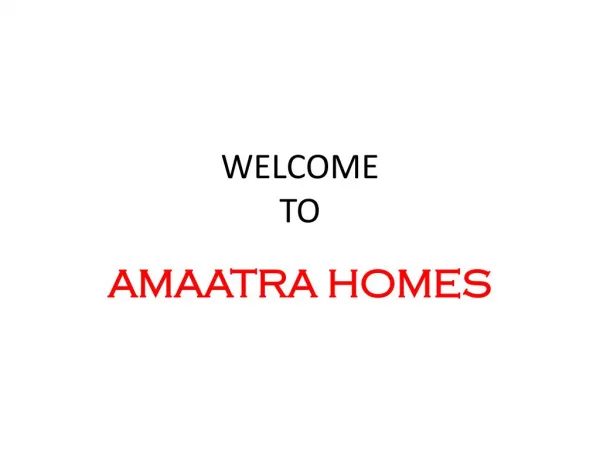 Amaatra group residential flat&9999623343%Amaatra homes by Amaatra group