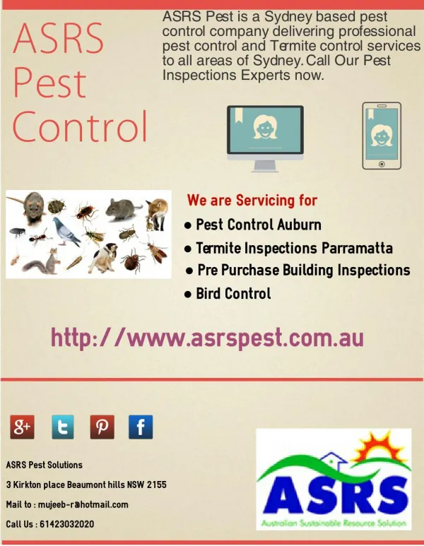 ASRS Pest Solutions