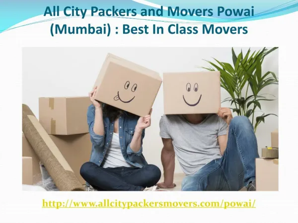 All City Packers and Movers Powai (Mumbai): Best in Class Movers
