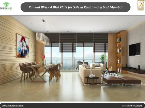 Runwal Bliss - 4 BHK Flats for Sale in Kanjurmarg East Mumbai