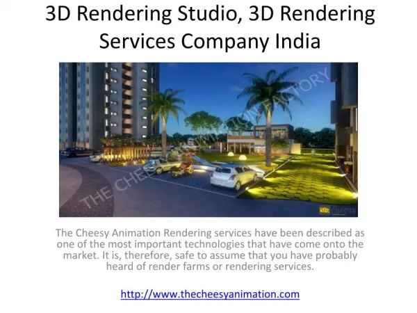 3D Rendering Studio