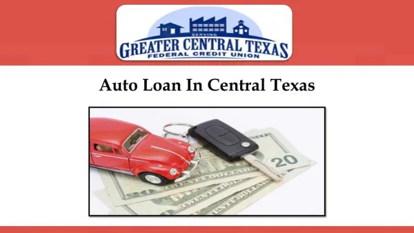 Auto Loan In Central Texas
