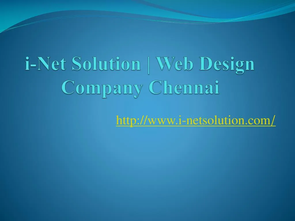 i net solution web design company chennai