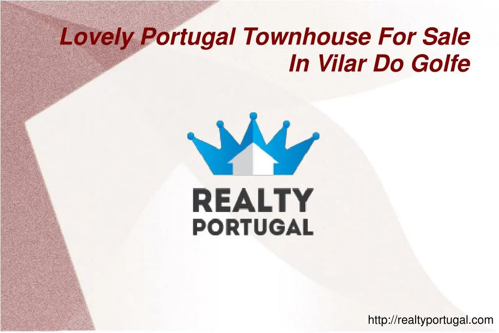 lovely portugal townhouse for sale in vilar do golfe