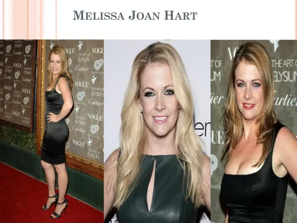 Melissa Joan Hart Biography | Biography of Melissa Joan Hart