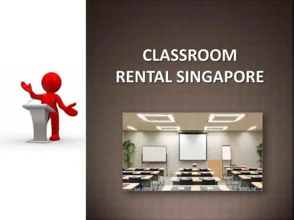 Select Best Seminar & Classroom Rental Singapore