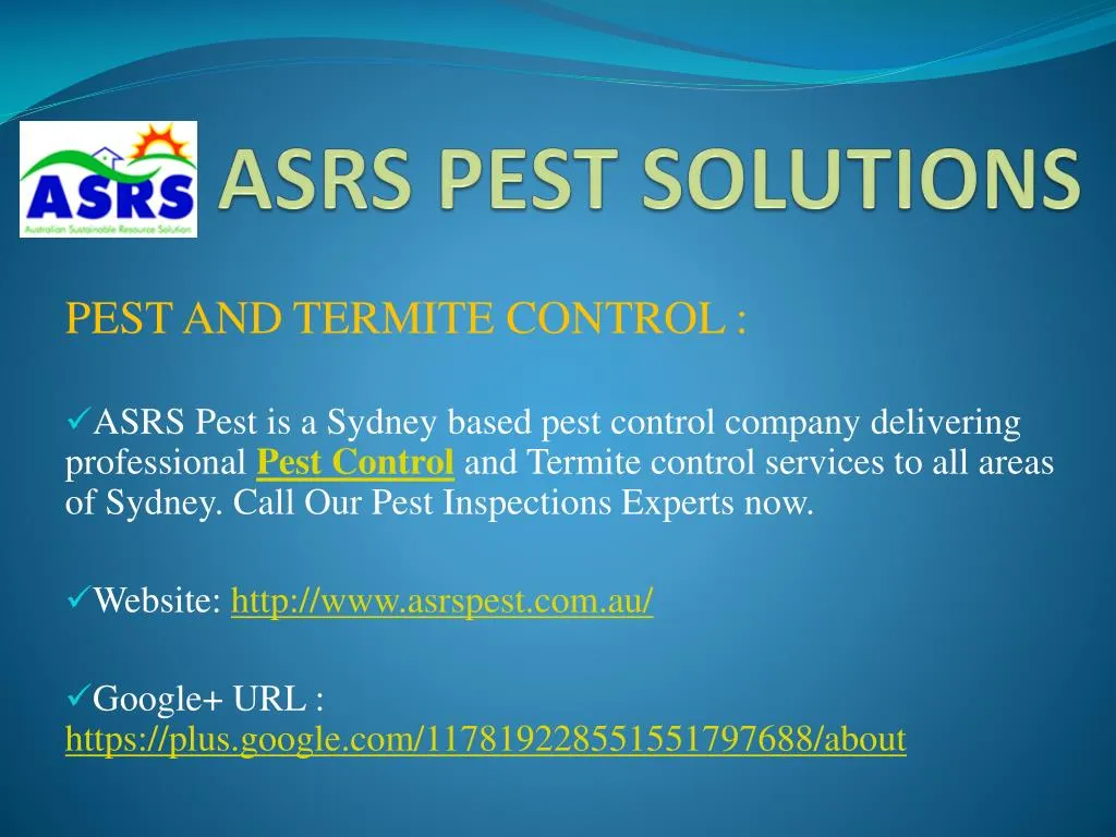 asrs pest solutions