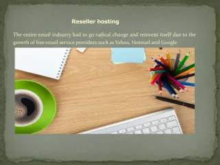 Reseller hosting - slide 1