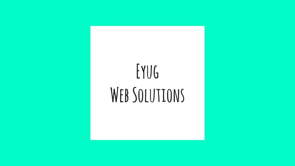 eyug web solutions