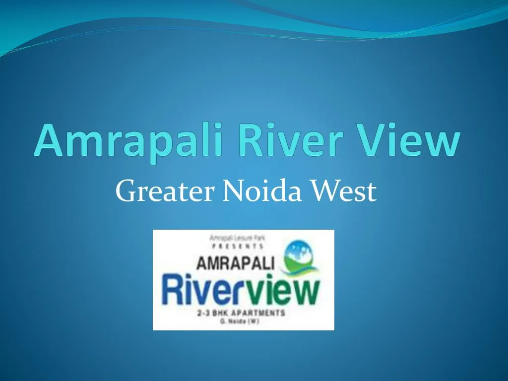 amrapali river view