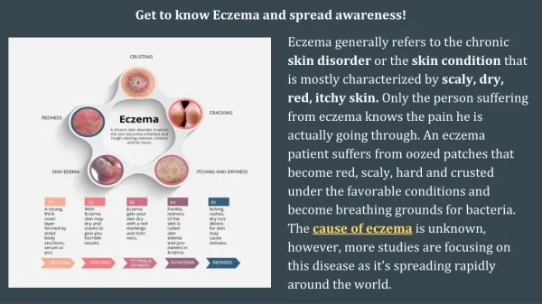 Get to know Eczema and spread awareness!