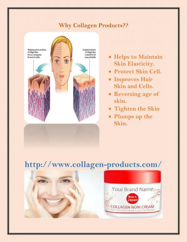 Why collagen products