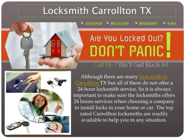 Locksmith Carrollton TX