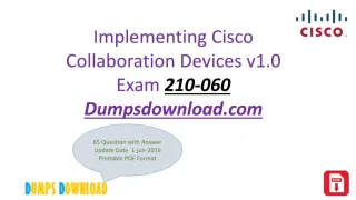 210-060 Exam study material - slide 1