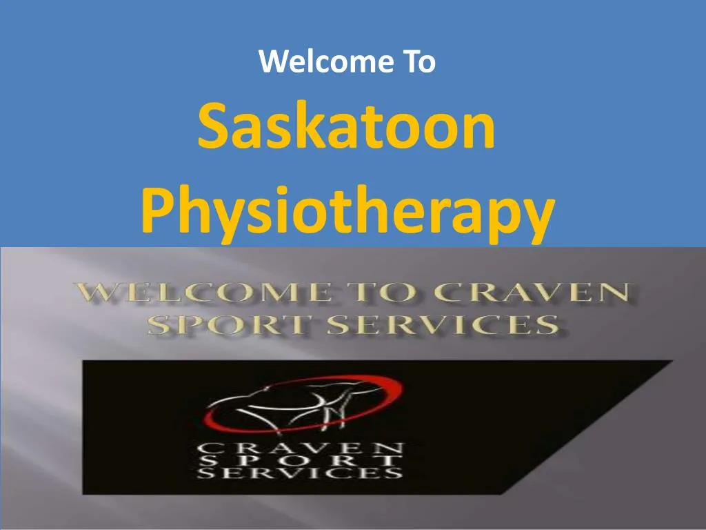 welcome to saskatoon physiotherapy