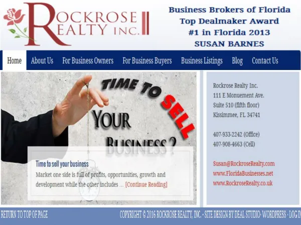 Business brokers for buying and selling your small businesses in Florida
