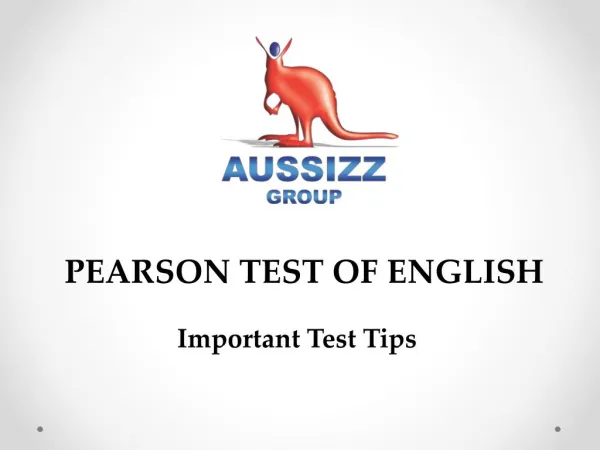 Important Tips for PTE Exam