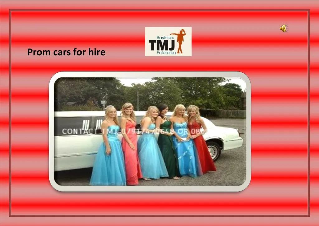 prom cars for hire