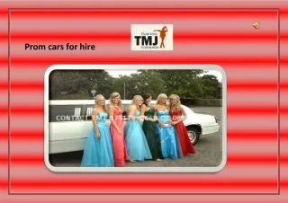 Prom car hire London