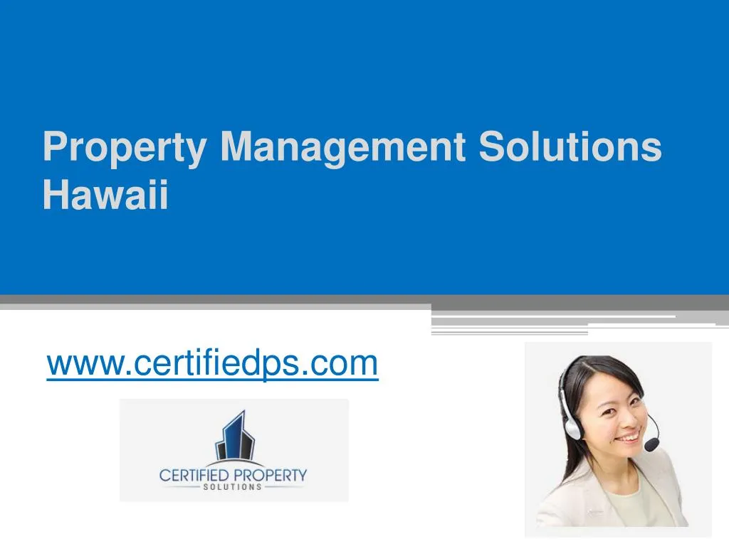 property management solutions hawaii