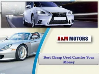 Best Cheap Used Cars for Your Money