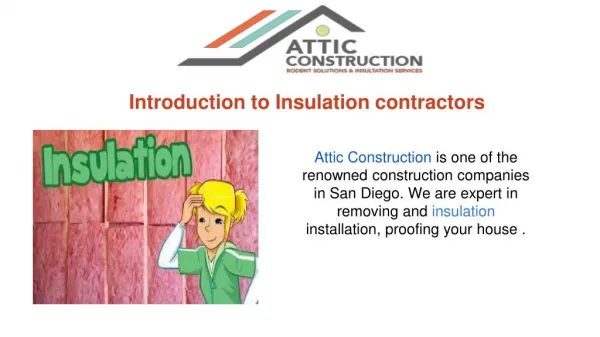 insulation contractors & Services