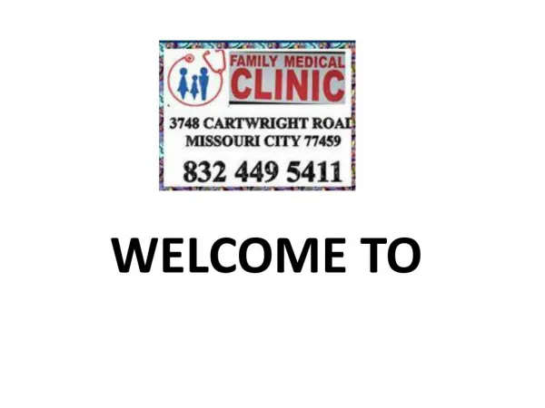 Doctor Clinic in Sugar Land