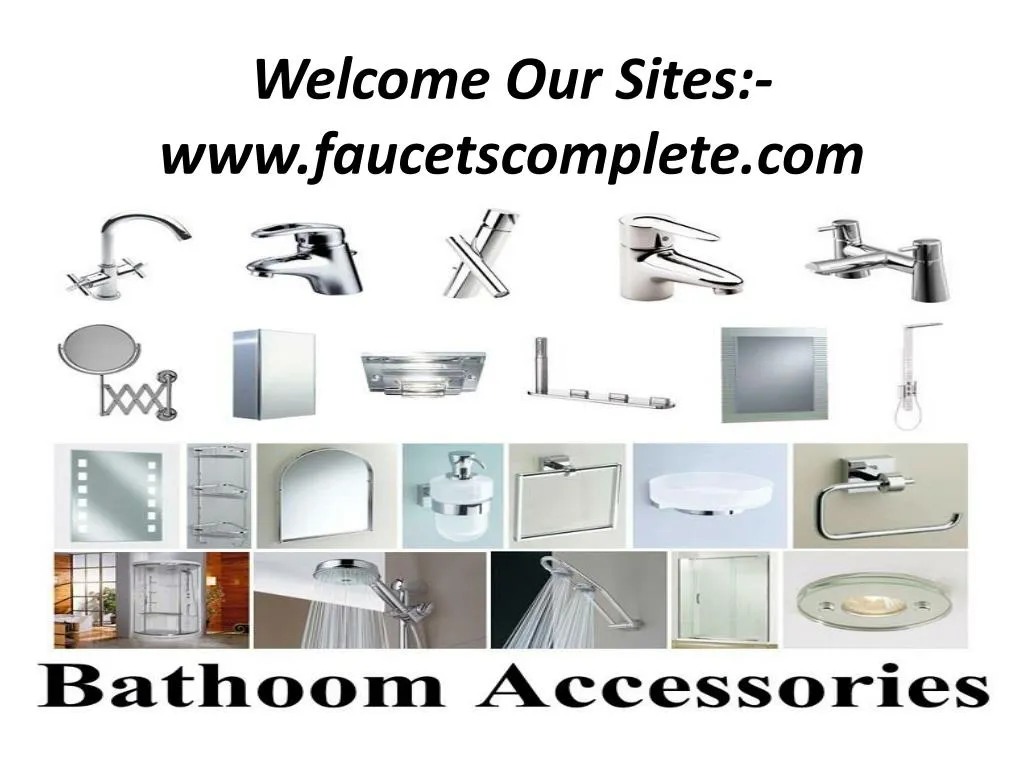 welcome our sites www faucetscomplete com