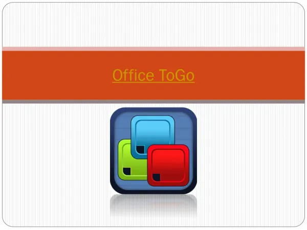Office ToGo for iPhone & iPad