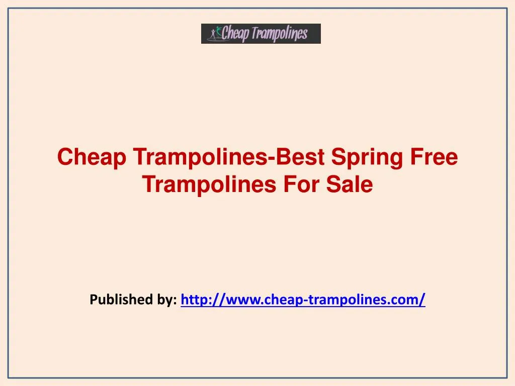 cheap trampolines best spring free trampolines for sale published by http www cheap trampolines com
