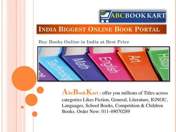 Best Online Books Shopping sites